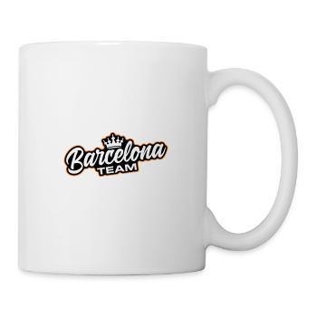 L’équipe de Barcelone - Mug blanc - blanc - Droite