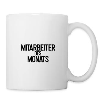 Employé du mois - Mug blanc - blanc - Droite