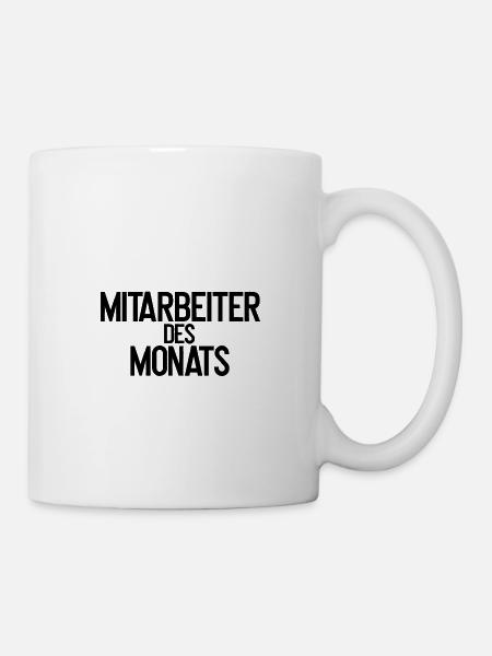 Employé du mois - Mug blanc - blanc