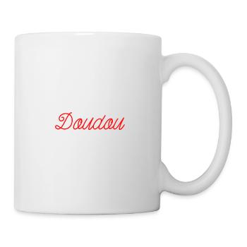 DOUDOU accessory gift idea and tshirt - Mug - white - Right