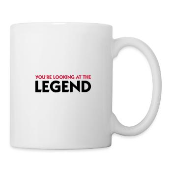 The legend is in front of you! - Mug - white - Right