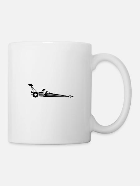 Race Dragster - Mug blanc - blanc
