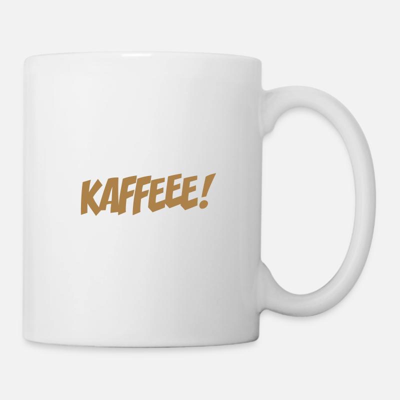 Kaffee - Tasse - Weiß