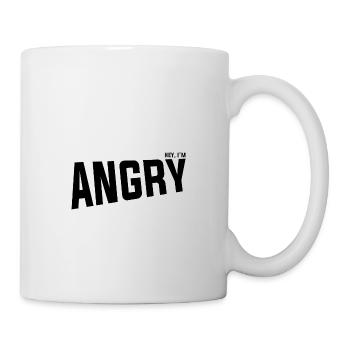 Salut, je suis en colère - Mug blanc - blanc - Droite