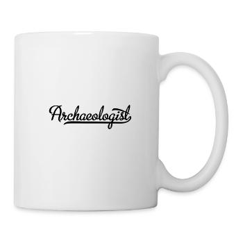 Archäologe - Tasse - Weiß - Rechts