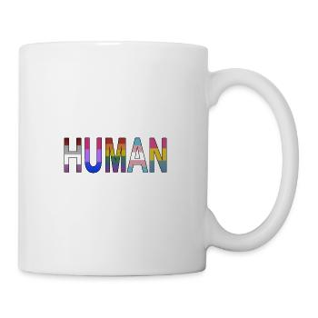 HUMAN - Tasse - Weiß - Rechts