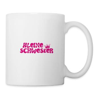 Kleine Schwester - Tasse - Weiß - Rechts