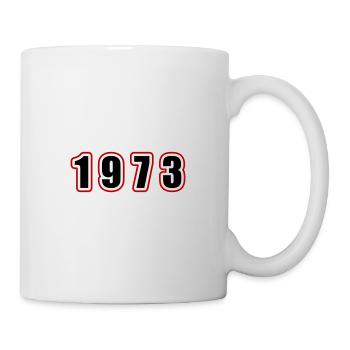 1973 Année Anniversaire - Mug blanc - blanc - Droite