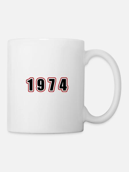 1974 Year Birthday - Mug - white