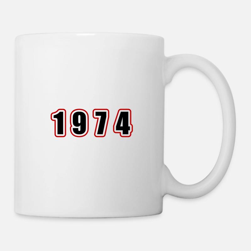 1974 Year Birthday - Mug - white