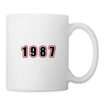 1987 Year Birthday - Mug - white - Right
