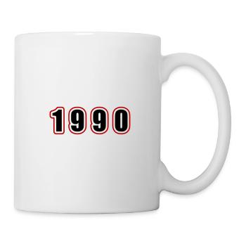 1990 Year Birthday - Mug - white - Right