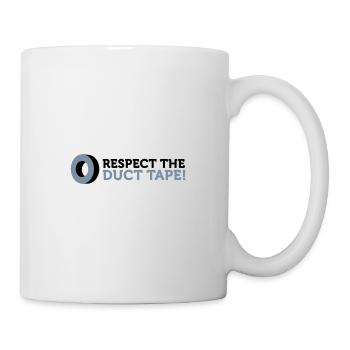 Respect the Duct Tape! - Mug - white - Right