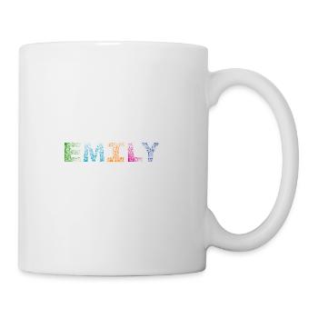 Emily Letter Name - Mug - white - Right