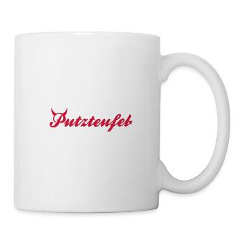 Le démon du ménage - Mug blanc - blanc - Droite