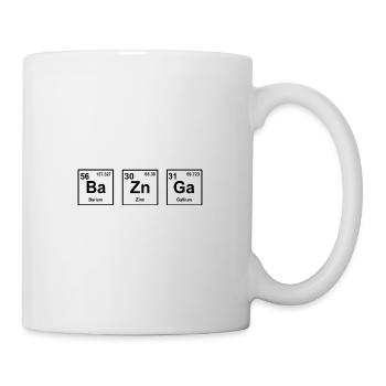 BA ZN GA Physicist Gift Big Bang - Mug - white - Right
