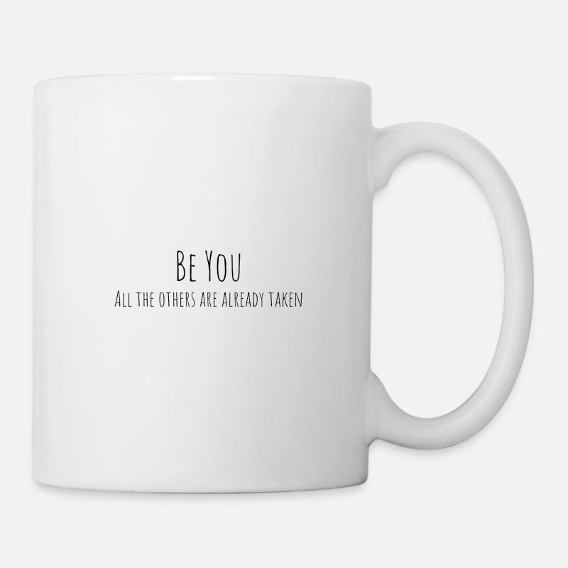 Sei du selbst | Selbstliebe - Tasse - Weiß
