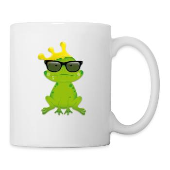 Nerd Frog - Mug blanc - blanc - Droite