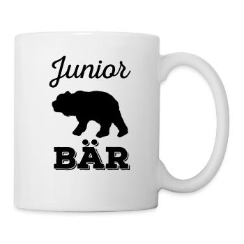 Junior Bär - Vater-Sohn Partnerlook Shirts - Tasse - Weiß - Rechts