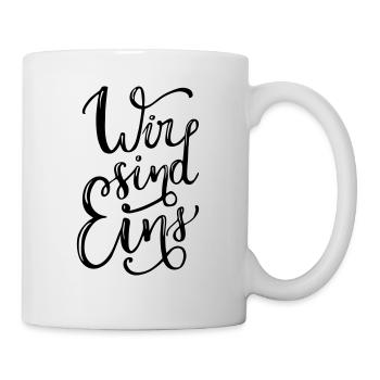 Liebe Jahrestag Hochzeitstag Spruch Partner - Tasse - Weiß - Rechts