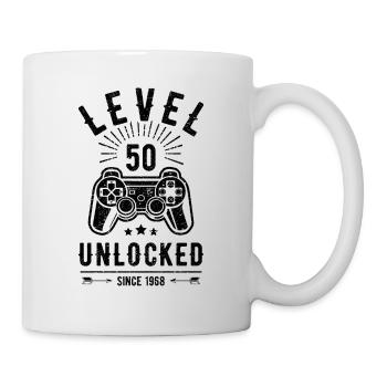 50th Birthday Gift Gamer Gamer Video Game 50 - Mug - white - Right