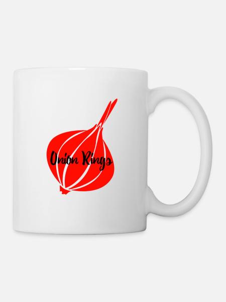 Onion Ring 2 - Tasse - Weiß