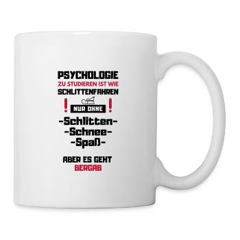 Psychologie étudiant psychologue étudiant cadeau - Mug blanc - blanc - Droite