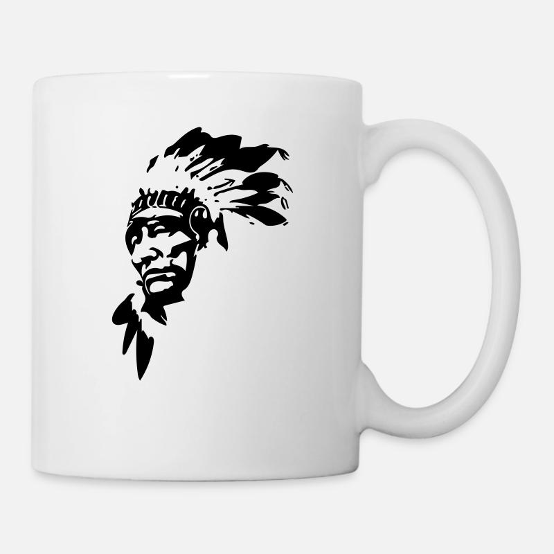 einheimisch - Tasse - Weiß