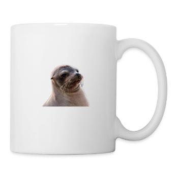 Robbe, Seelöwe - Tasse - Weiß - Rechts