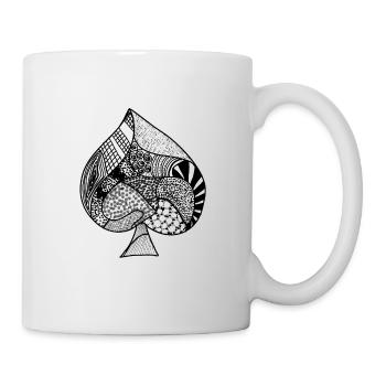 Doodle Spade - Mug - white - Right