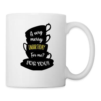 pas d'anniversaire - Mug blanc - blanc - Droite