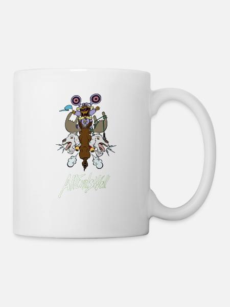 ShoutItOut Shirt Dark - Mug blanc - blanc