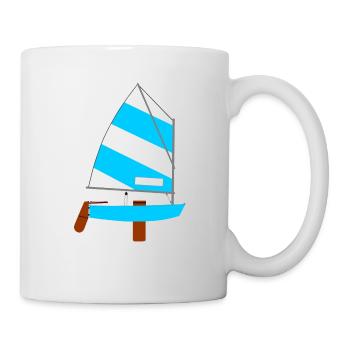 Segelschiff - Tasse - Weiß - Rechts