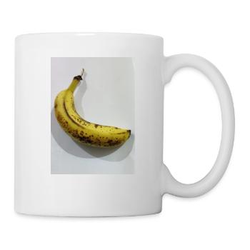 banane - Mug blanc - blanc - Droite