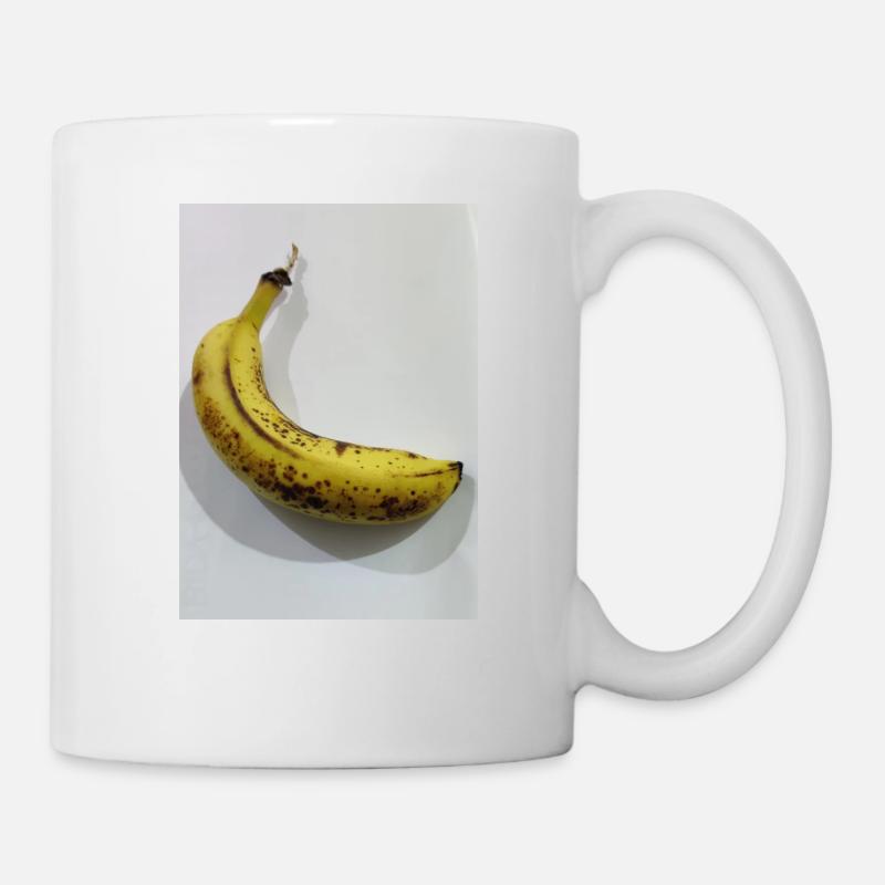 banane - Mug blanc - blanc