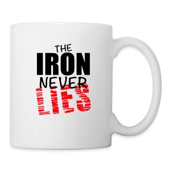 The Iron never LIES - Mug - white - Right