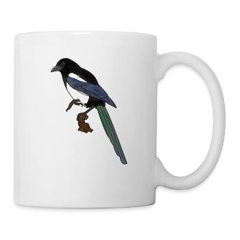 Elster - Tasse - Weiß - Rechts