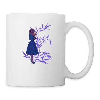 pink hawk - Mug - white - Right