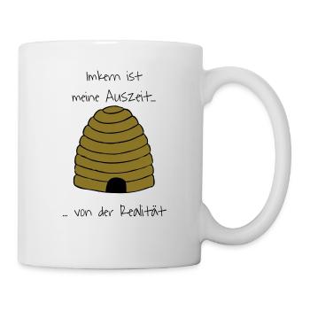 Imkern ist meine Auszeit... - Tasse - Weiß - Rechts