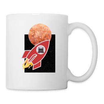 Space Cat - Mug - white - Right