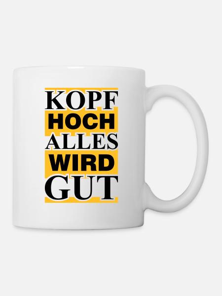 alles wird gut - Tasse - Weiß