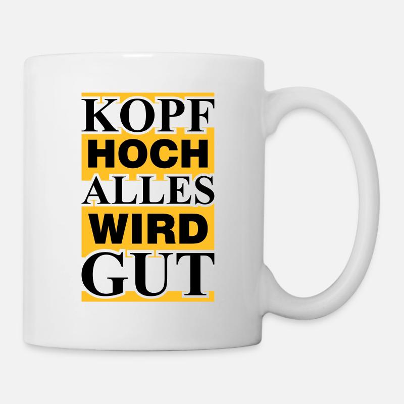 alles wird gut - Tasse - Weiß