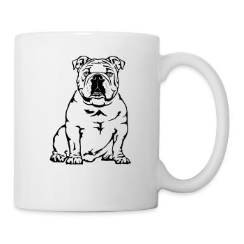 English bulldog - Mug - white - Right