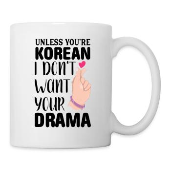 Kdrama K-Drame K Drame Séoul Kpop K-Pop Hallyu - Mug blanc - blanc - Droite