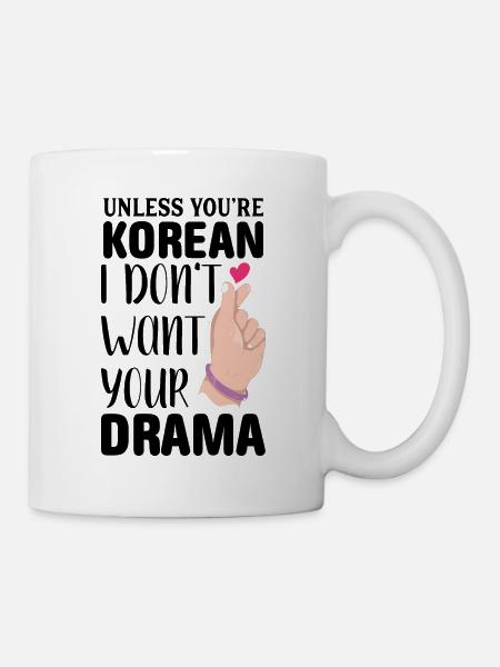 Kdrama K-Drama K Drama Seoul Kpop K-Pop Hallyu - Tasse - Weiß