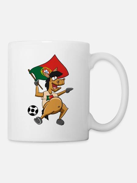 Fan Horse Portugal - Mug - white