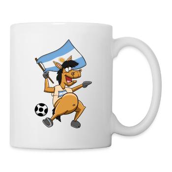 Argentine Fan Horse - Mug blanc - blanc - Droite