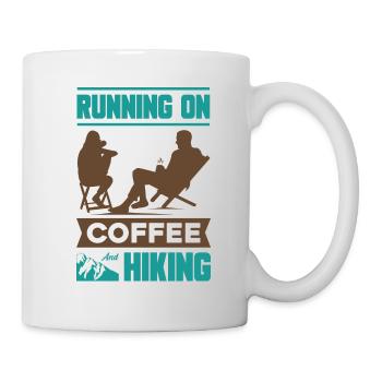 Hiking Mountaineering Mountains Forests Nature - Mug - white - Right