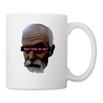 Retro Vintage Face - Tasse - Weiß - Rechts