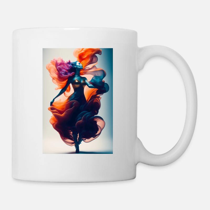 Dance volutes Parma - Mug - white